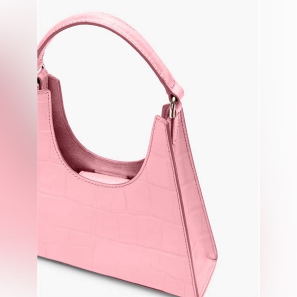 STAUD MINI CROSSBODY REY BAG | GERANIUM CROC EMBOSSED - Picture 2 of 9